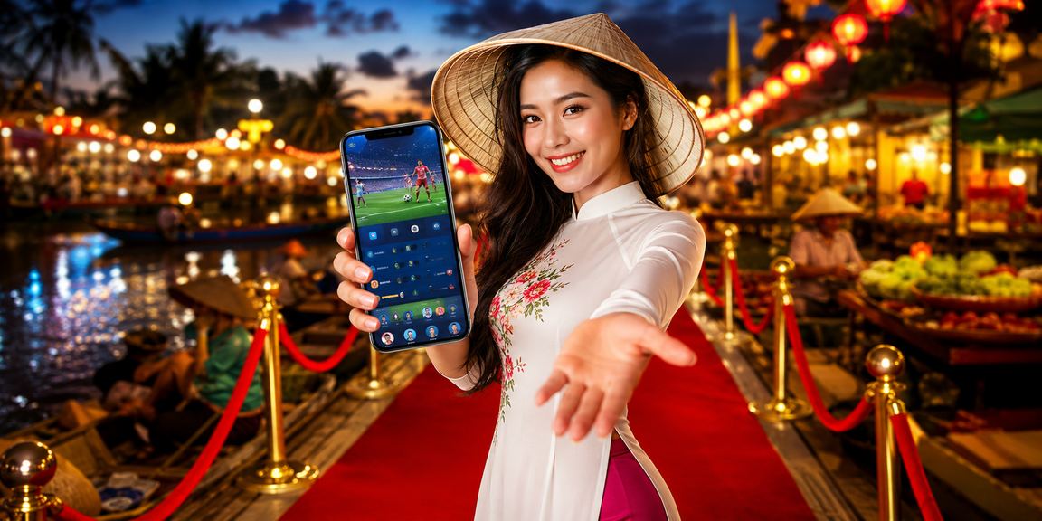 Không khí chợ đêm miền Tây với người dùng xem sự kiện thể thao trên điện thoại
